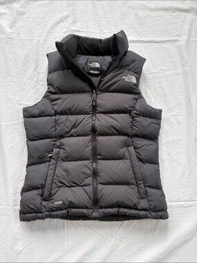 The North Face Nuptse 700 Down Vest Womens XS Black